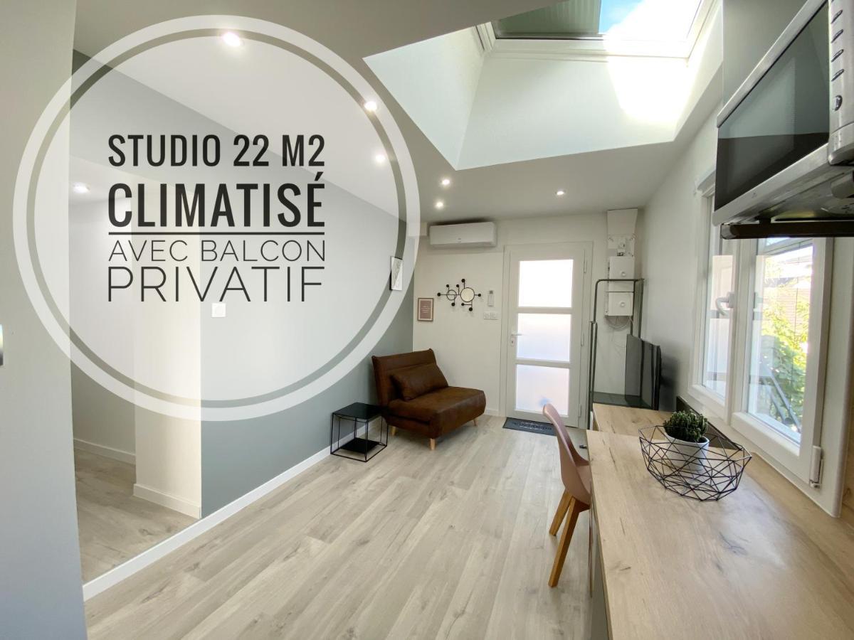 Studio Ora - 22M² - Climatise Avec Balcon Privatif Bassens  Kültér fotó